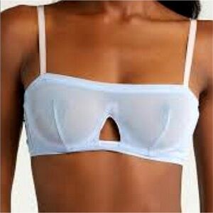 Free People X We are HAH Wired Bra in Periwinkle 30-38 DD